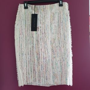 Carlisle Collection Twill Pencil Skirt